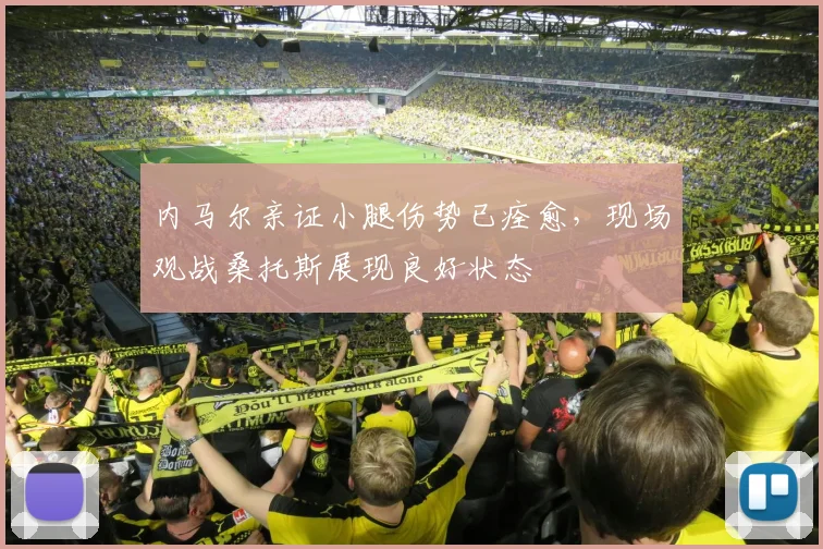 内马尔亲证小腿伤势已痊愈,现场观战桑托斯展现良好状态
